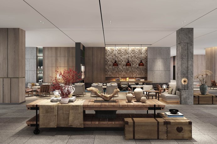 Imagen de los interiores del Hotel Element Beijing Yanqing. Foto 15