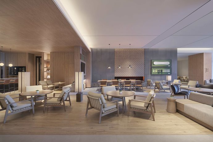 Imagen de los interiores del Hotel Element Beijing Yanqing. Foto 17