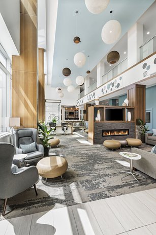 Imagen de los interiores del Hotel Element By Westin Calgary Airport. Foto 14