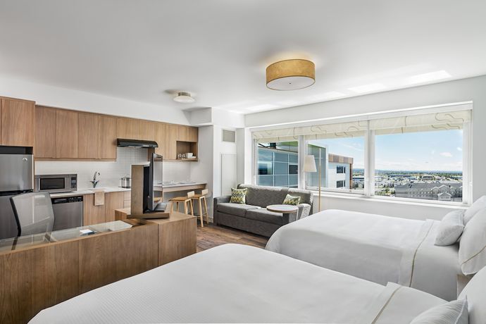Imagen de la habitación del Hotel Element By Westin Calgary Airport. Foto 8