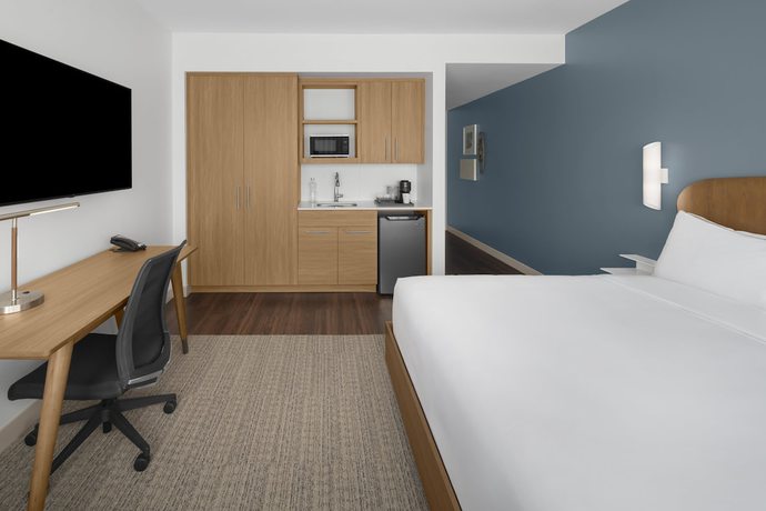Imagen de la habitación del Hotel Element Calgary Downtown. Foto 2