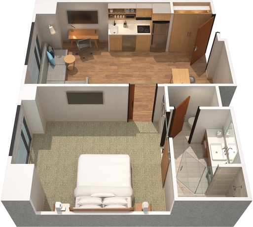 Imagen de la habitación del Hotel Element Fort Lauderdale Downtown. Foto 14