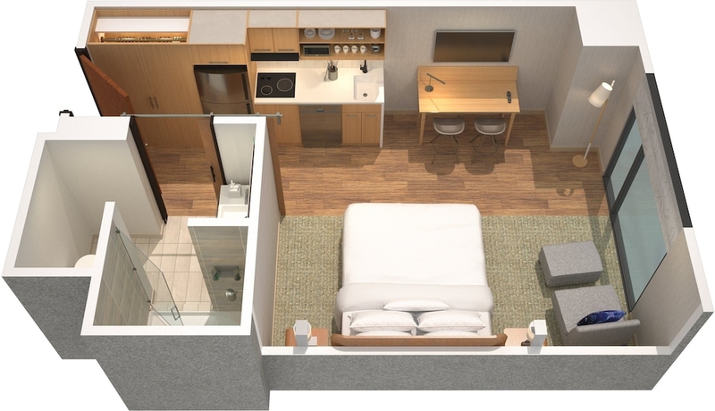 Imagen de la habitación del Hotel Element Fort Lauderdale Downtown. Foto 15