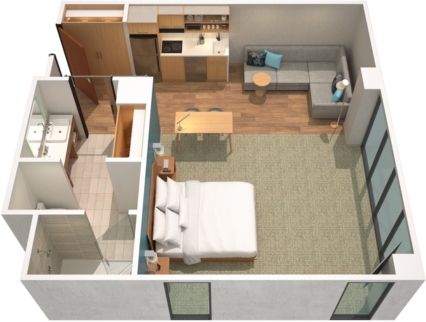 Imagen de la habitación del Hotel Element Fort Lauderdale Downtown. Foto 16