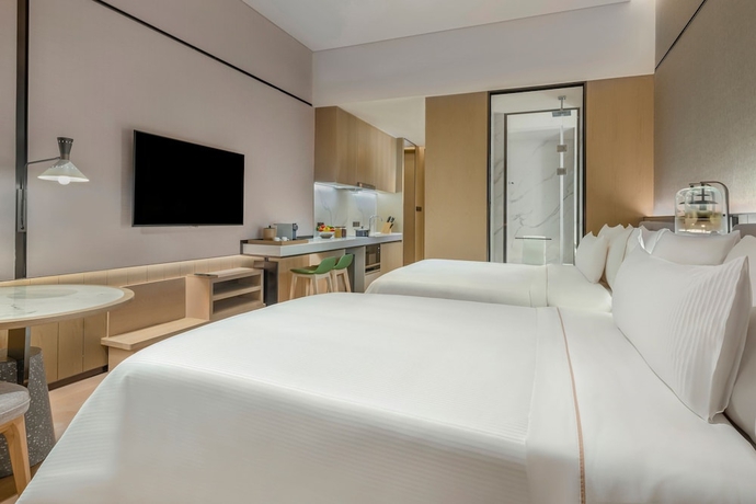 Imagen de la habitación del Hotel Element Guangzhou Baiyun. Foto 3