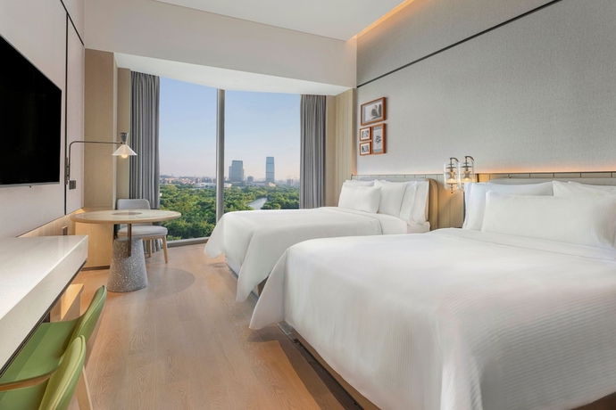 Imagen de la habitación del Hotel Element Guangzhou Baiyun. Foto 11