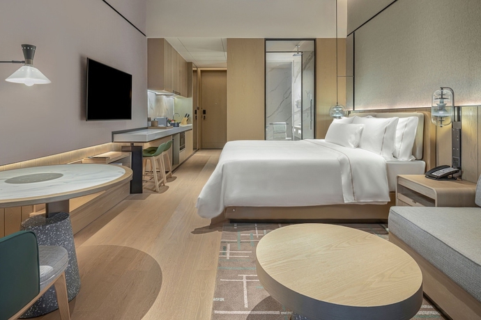 Imagen de la habitación del Hotel Element Guangzhou Baiyun. Foto 14