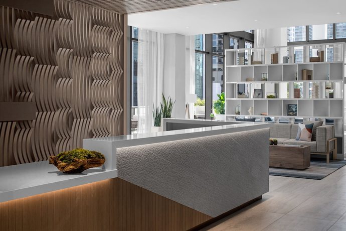 Imagen de los interiores del Hotel Element Miami Brickell. Foto 12