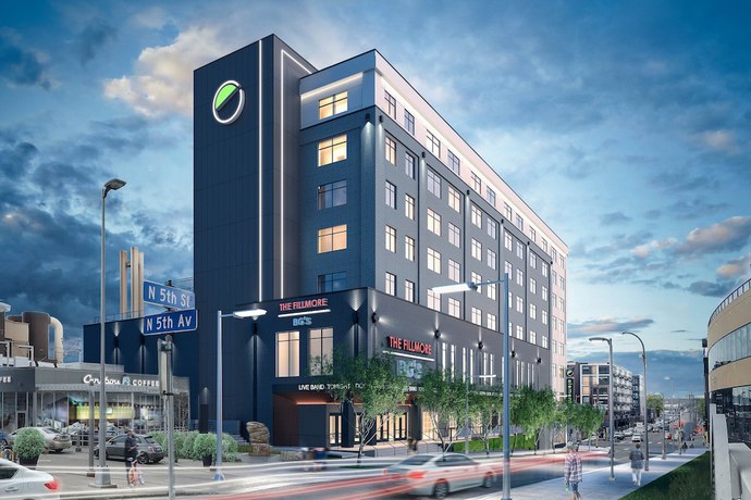Imagen de los exteriores del Hotel Element Minneapolis Downtown. Foto 4