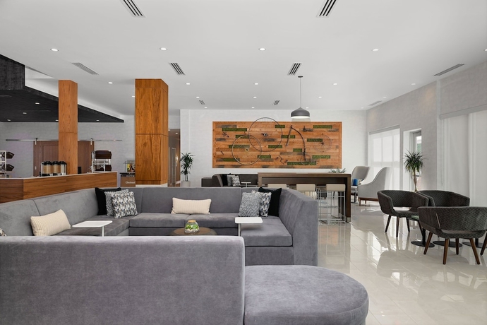 Imagen del bar/restaurante del Hotel Element New York Wood Ridge. Foto 4