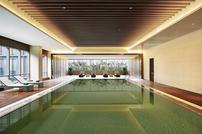 Imagen de la piscina del Hotel Element Suzhou Science And Technology Town. Foto 12