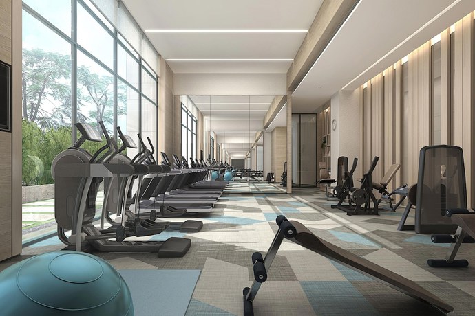 Imagen de los interiores del Hotel Element Xiamen Tong'an. Foto 8