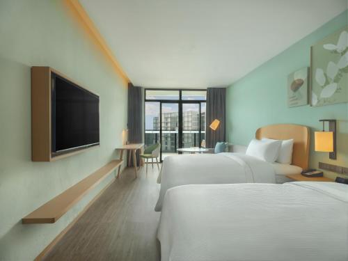 Imagen de la habitación del Hotel Element Yangjiang Hailing Island. Foto 17