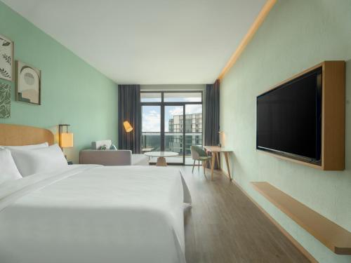 Imagen de la habitación del Hotel Element Yangjiang Hailing Island. Foto 19