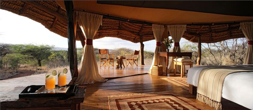 Imagen de la habitación del Hotel Elewana Lewa Safari Camp. Foto 17