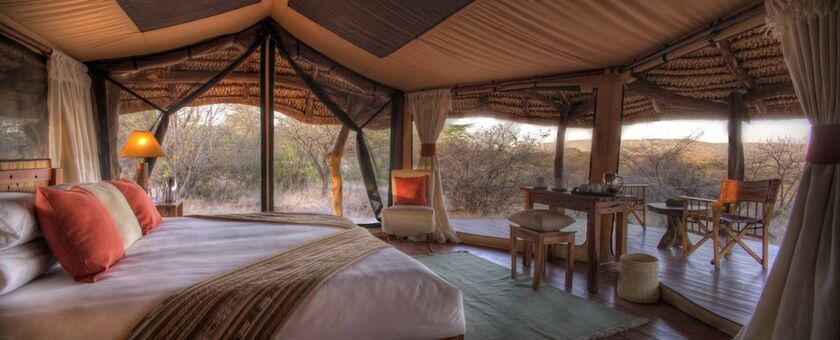 Imagen de la habitación del Hotel Elewana Lewa Safari Camp. Foto 18