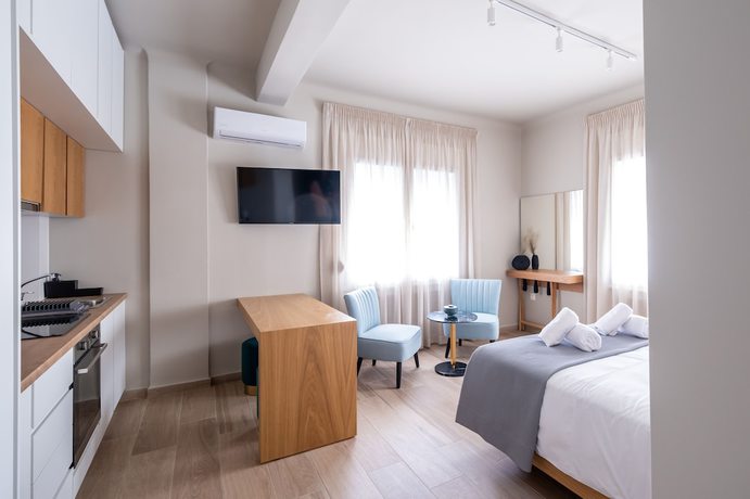 Imagen de la habitación del Hotel Elia Didotou City Apartments. Foto 14