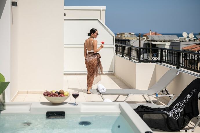 Imagen de la habitación del Hotel Elia Platanias. Foto 20