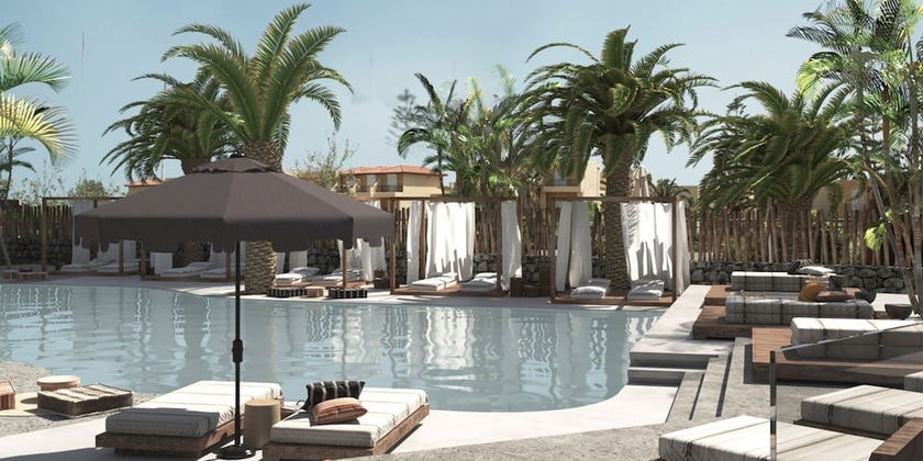 Imagen de la piscina del Hotel Eliros Mare Beachfront Poem. Foto 16