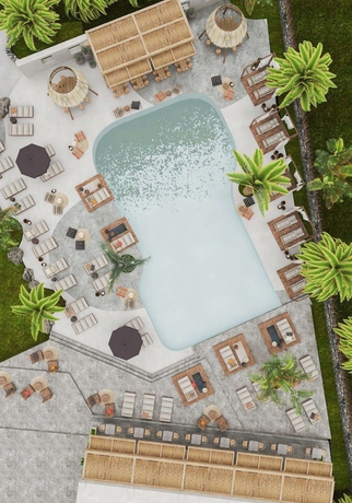 Imagen de la piscina del Hotel Eliros Mare Beachfront Poem. Foto 18