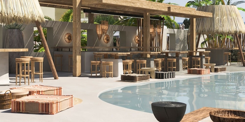 Imagen de la piscina del Hotel Eliros Mare Beachfront Poem. Foto 19