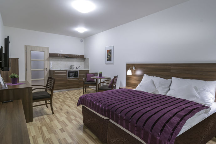 Imagen de la habitación del Hotel Eli&scaron;ka Tower Apartments Prague. Foto 7