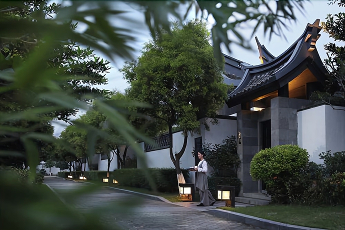 Imagen de los exteriores del Hotel Elite Spring Villas, Guanqiao. Foto 16