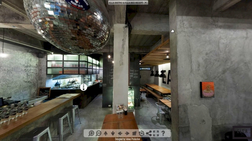 Imagen del bar/restaurante del Hotel Ella Bar, Bistro and Bed. Foto 4