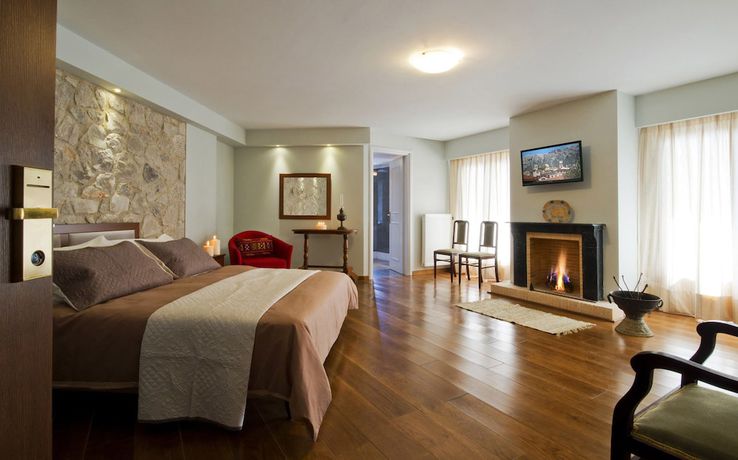 Imagen de la habitación del Hotel Ellinon Thea Arachova. Foto 11