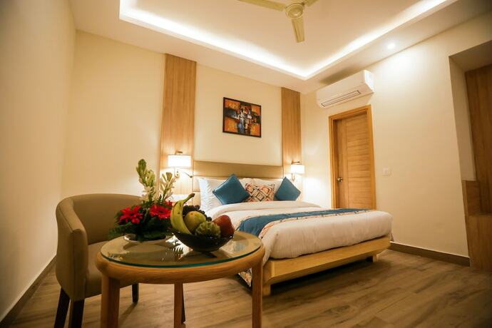 Imagen de la habitación del Hotel Elora Lords Eco Inn Lucknow. Foto 14