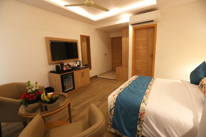Imagen de la habitación del Hotel Elora Lords Eco Inn Lucknow. Foto 15