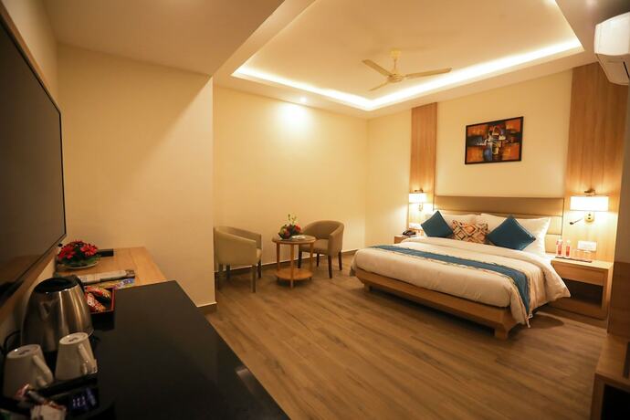 Imagen de la habitación del Hotel Elora Lords Eco Inn Lucknow. Foto 17