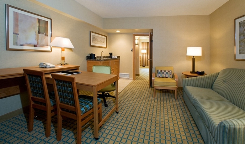 Imagen de los interiores del Hotel Embassy Suites By Hilton Chicago O'hare Rosemont. Foto 14