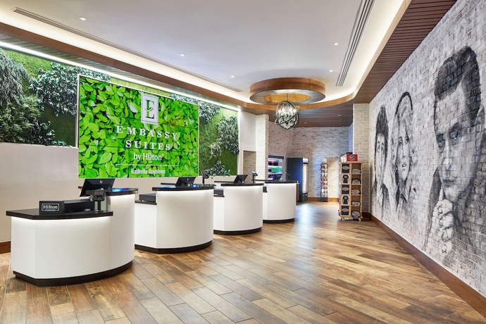 Imagen de los interiores del Hotel Embassy Suites By Hilton Nashville Downtown. Foto 19