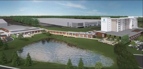 Imagen general del Hotel Embassy Suites By Hilton Plainfield Indianapolis Airport. Foto 3