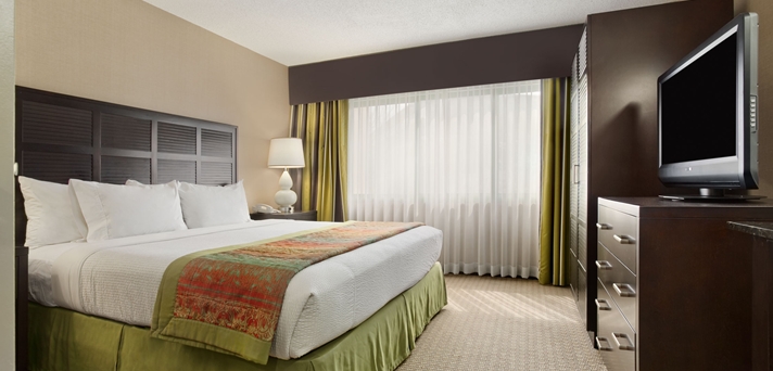 Imagen de la habitación del Hotel Embassy Suites By Hilton Raleigh Crabtree. Foto 4