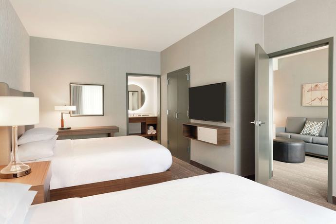 Imagen de la habitación del Hotel Embassy Suites by Hilton South Jordan Salt Lake City. Foto 13