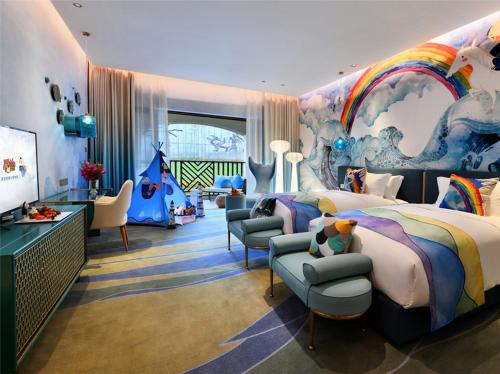 Imagen de la habitación del Hotel Emeishan Jz Woolala. Foto 6