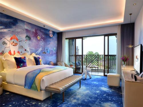 Imagen general del Hotel Emeishan Jz Woolala. Foto 2