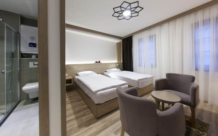 Imagen de la habitación del Hotel Emen. Foto 16
