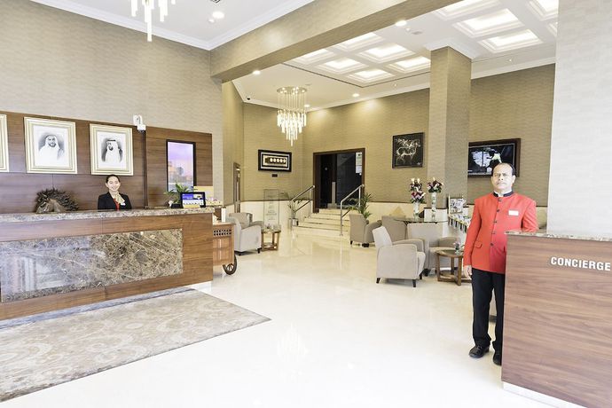 Imagen de los interiores del Hotel Emirates Plaza, Abu Dhabi. Foto 17