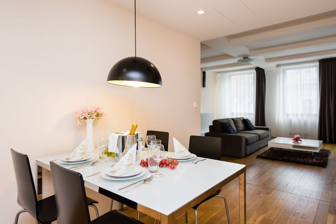 Imagen de la habitación del Hotel Empirent Karlin Apartments. Foto 3