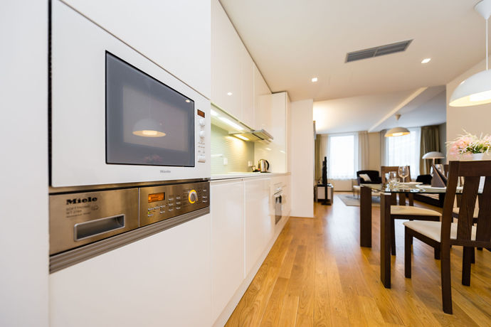Imagen de la habitación del Hotel Empirent Karlin Apartments. Foto 9