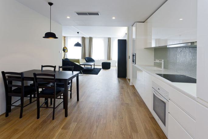 Imagen de la habitación del Hotel Empirent Karlin Apartments. Foto 14