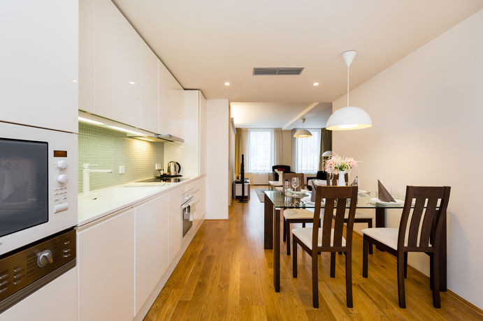 Imagen de la habitación del Hotel Empirent Karlin Apartments. Foto 16