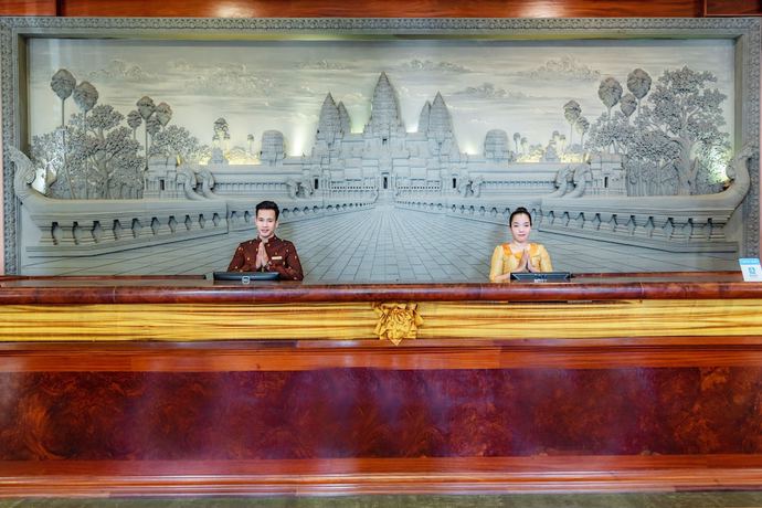 Imagen de los interiores del Hotel Empress Angkor Resort and Spa. Foto 15