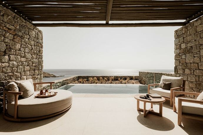 Imagen de la habitación del Hotel Enigma Mykonos Boutique. Foto 19