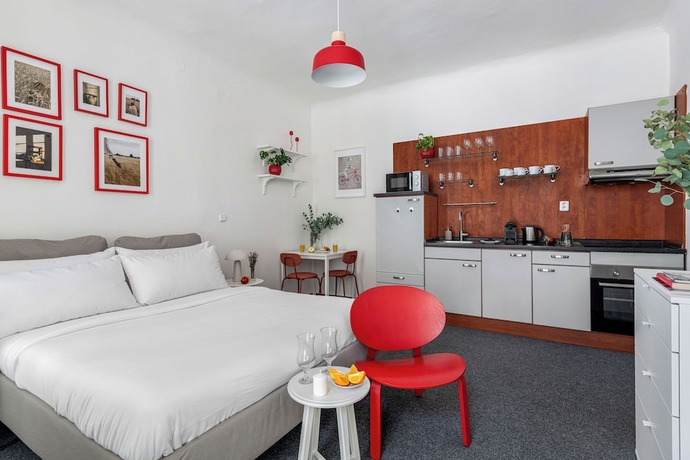 Imagen de la habitación del Hotel Enjoy Downtown Boutique Apartments #12 by Goodnite cz. Foto 5