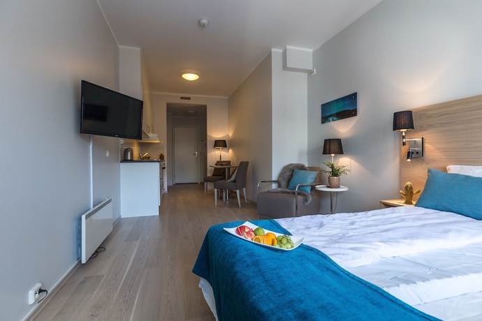 Imagen de la habitación del Hotel Enter City Apartment. Foto 10