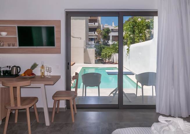 Imagen de la habitación del Hotel Epavli Boutique. Foto 2